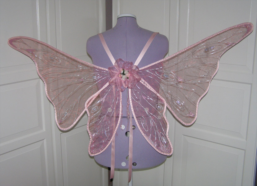 Anleitung Feenflügel Teil 1 - Das Material - Gewandfantasien