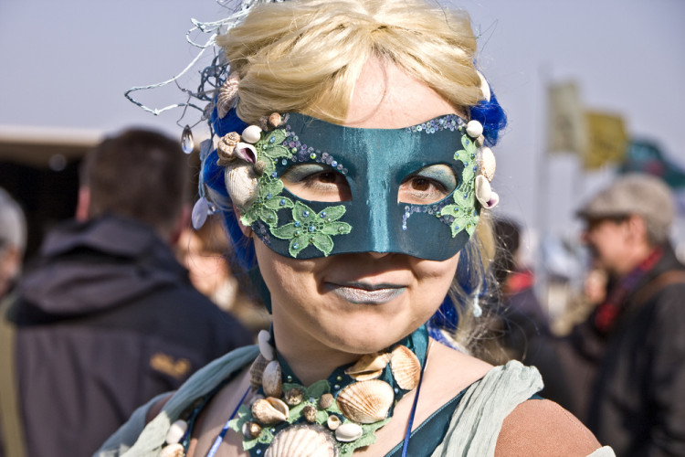 Nixe Kostüm zum Maskenzauber 2011