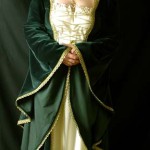 Mittelalterkleid Celtic Bride aus Samt