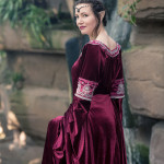 Arwen Cranberry Dress